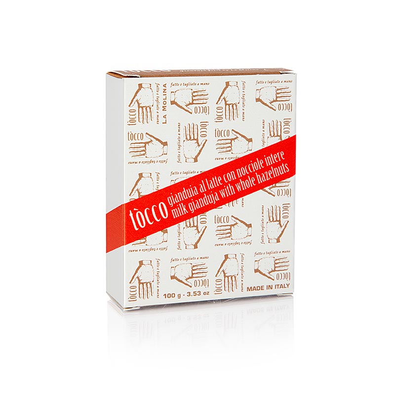 LA MOLINA Tocco Milk Gianduja with Salted Hazelnuts 100gr