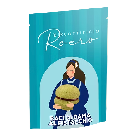 Biscottificio Roero Baci di Dama Pistachio 170gr