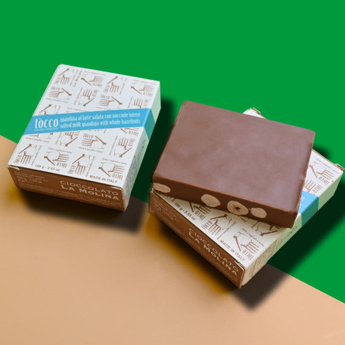 LA MOLINA Tocco Milk Gianduja with Hazelnuts 100gr