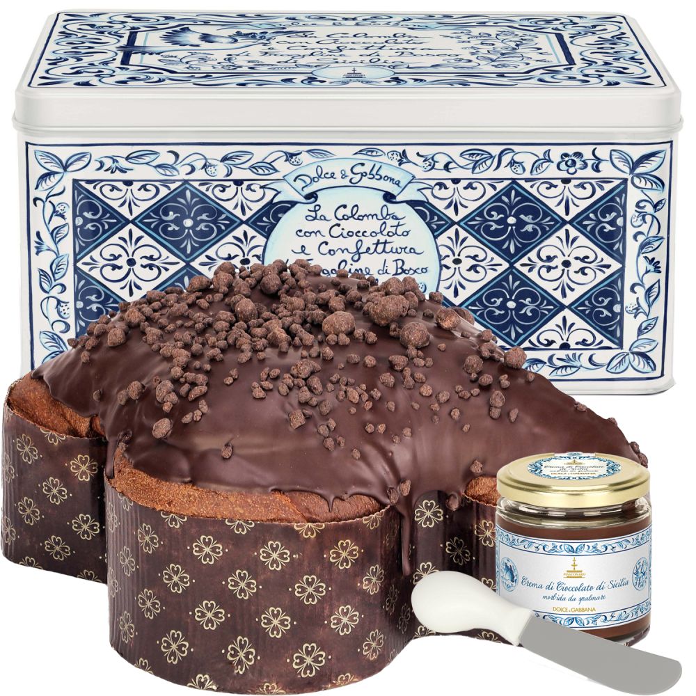 Fiasconaro Colomba D&G Dark Chocolate & Strawberries 1kg