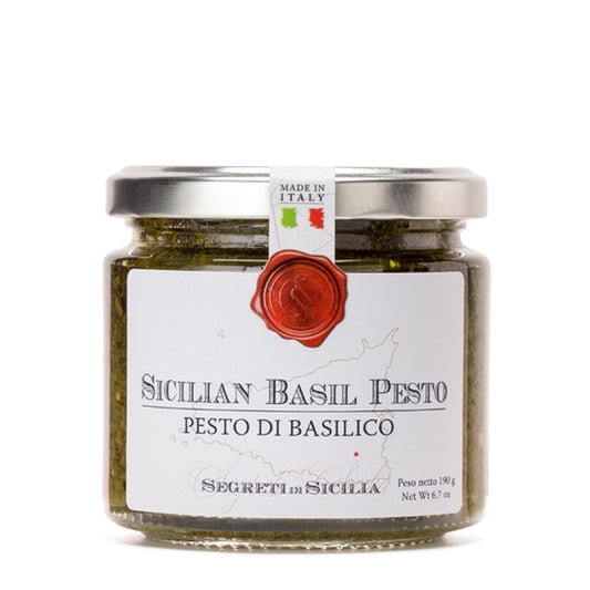Segreti di Sicilia Sicilian Basil Pesto 190gr