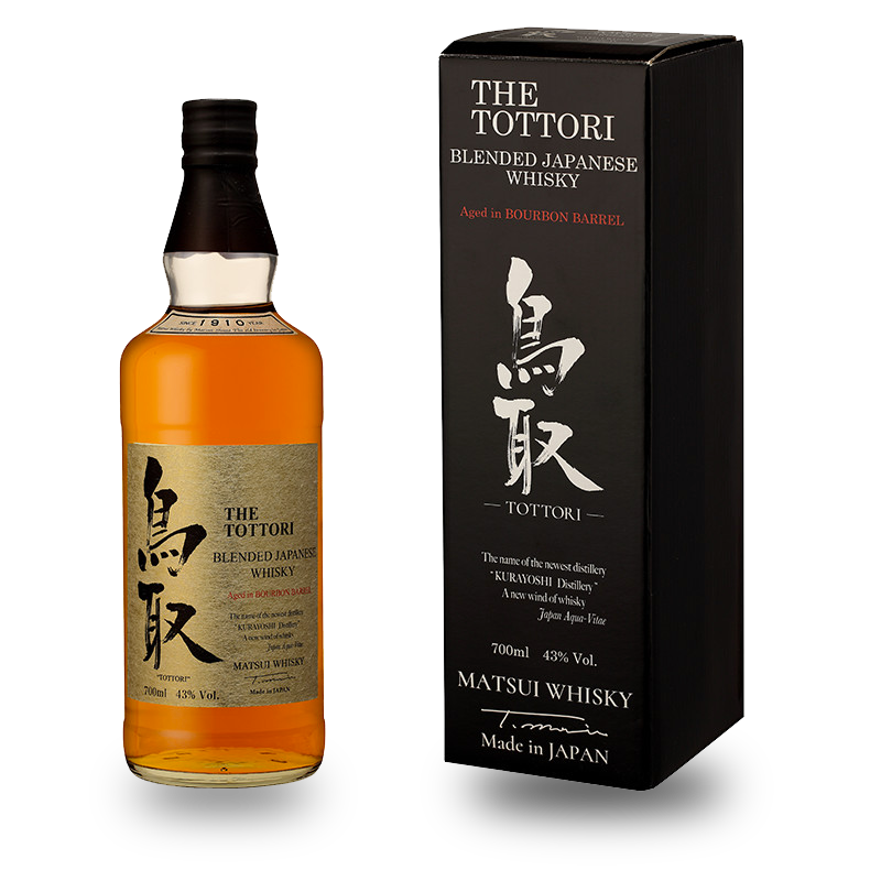 Tottori Japanese Whisky Bourbon Casks