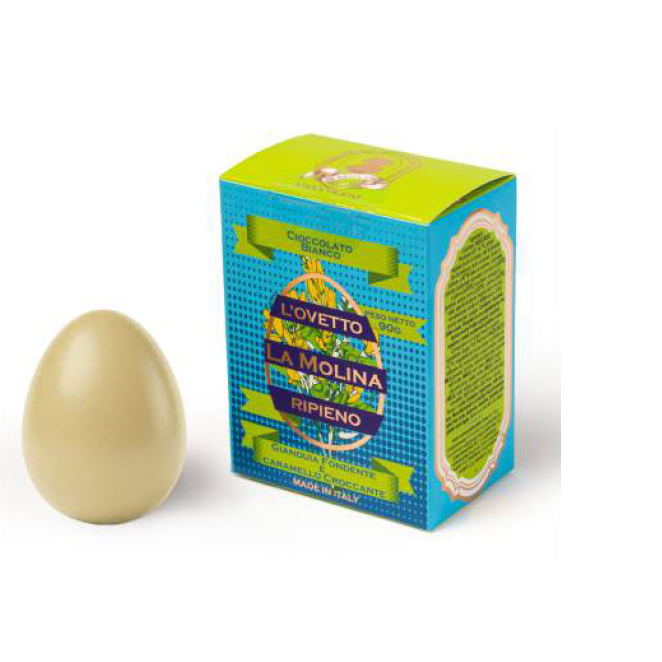 La Molina Little Egg White Chocolate 90gr