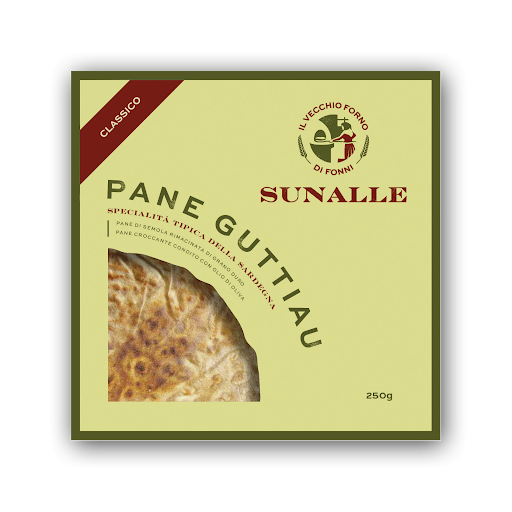 Sunalle Pane Guttaiu 250gr