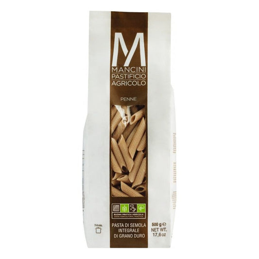 Mancini Whole Wheat Penne 500gr