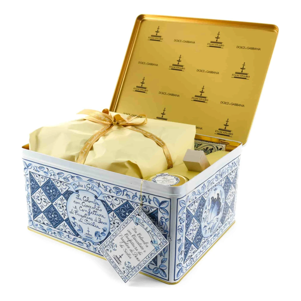 Fiasconaro Colomba D&G Dark Chocolate & Strawberries 1kg